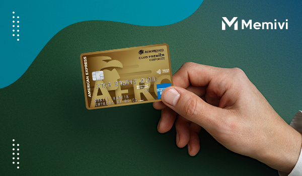 Tarjeta Gold Card American Express Aeroméxico